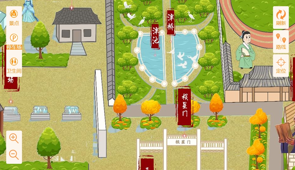 金坛手绘地图景区语音讲解导览系统：智慧景区建设的基石